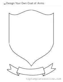 Fillable Coat Of Arms Form