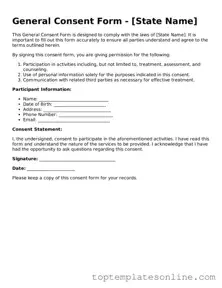 Attorney-Approved Consent Form