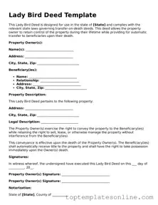 Attorney-Approved Lady Bird Deed Form
