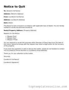 Attorney-Approved Notice to Quit Form