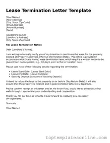 Attorney-Approved Lease Termination Letter Form