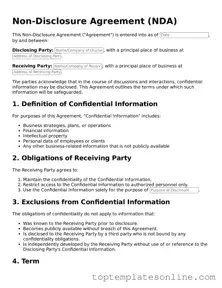 Attorney-Approved Non-disclosure Agreement Form