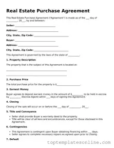 Attorney-Approved Real Estate Purchase Agreement Form