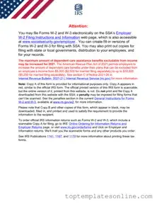 Fillable IRS W-2 Form